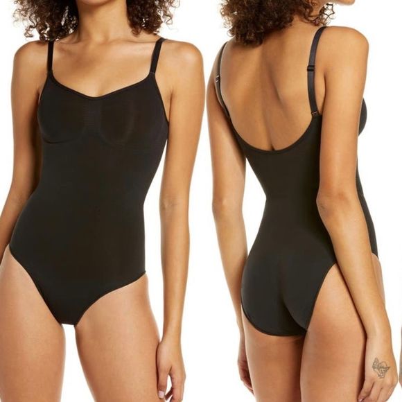 SKIMS Other - NWT Skims Sculpting Bodysuit with Snap in Onyx - PRICE FIRM